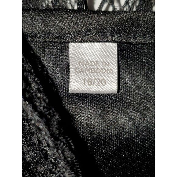 Avenue Women's Sleeveless Plus Top Whimsigoth Lace Witchy Fairy Core Y2K 18/20 - Picture 3 of 10